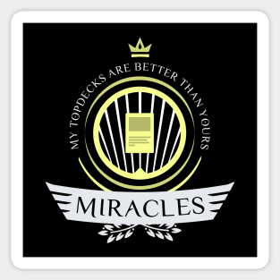 Magic the Gathering - Miracles Life Sticker